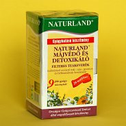 Naturland Májvédő és detoxikáló teakeverék