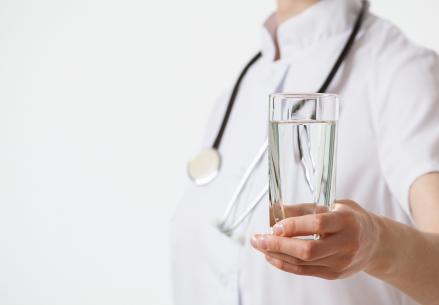 Víz sztetoszkóp éltető