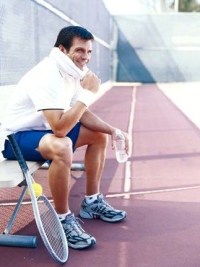 teniszező férfi prosztatarák sport mozgás